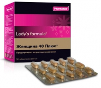 Ледис Формула Женщина 40 Плюс №30 таблетки