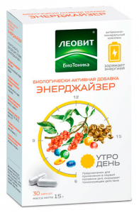 Леовит Биотоника вітамінно-мінеральний комплекс Енерджайзер №30 капсули