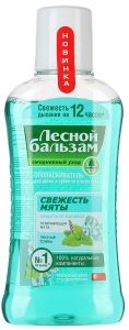 Лесной бальзам ополаскиватель Свежесть Мята и экстракты трав 400мл