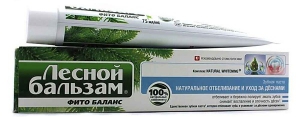 Лісовий бальзам паста зубна натуральне відбілювання та догляд 75мл