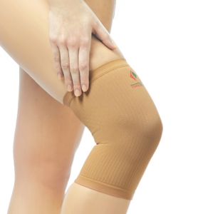 Тонус бинт еластичний трубчастий для фіксації колінного суглоба розм.2/бежевий