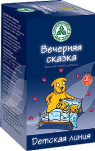Вечерняя сказка чайный напиток детский 1,5г №20 фильтр-пакеты